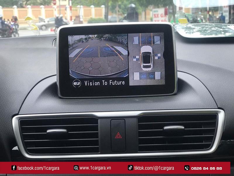 1CAR GARA lắp đặt camera 360 độ