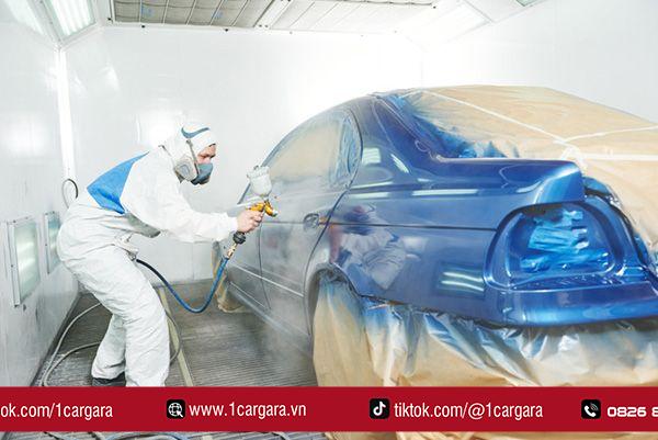 Sơn xe ô tô giúp bảo vệ bề mặt và tăng thẩm mỹ