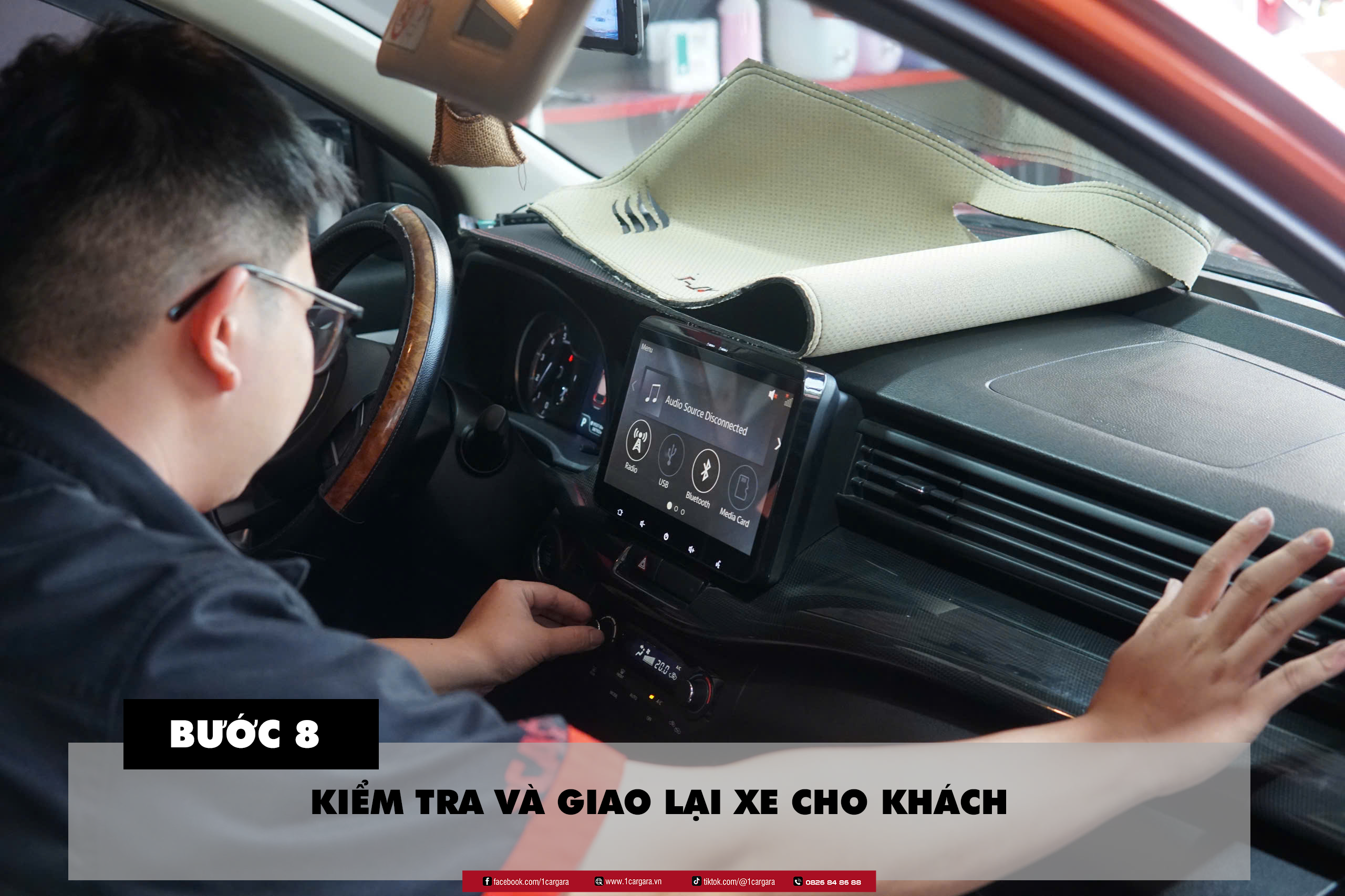 Kiem tra lai va ban giao cho khach