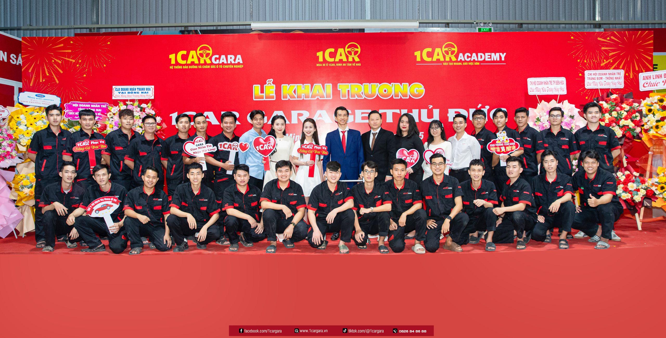 khai truong 1CAR Gara Thu Duc