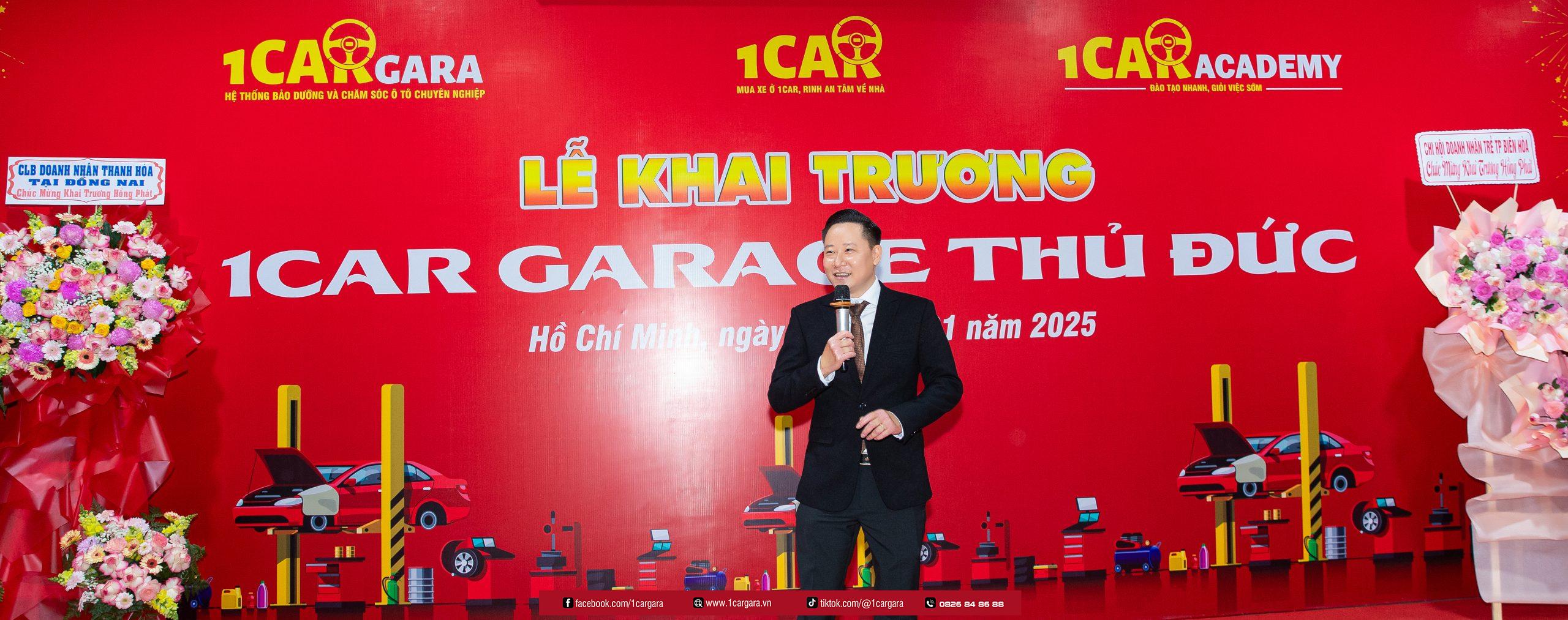 Khai trương chi nhánh 1CAR GARA Thủ Đức - 1CAR GARA Hệ thống sửa chữa ...