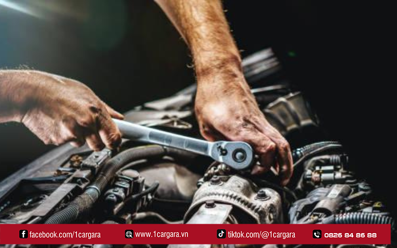 1CAR GARA đầu tư thiết bị hiện đại, phụ tùng chính hãng đầy đủ