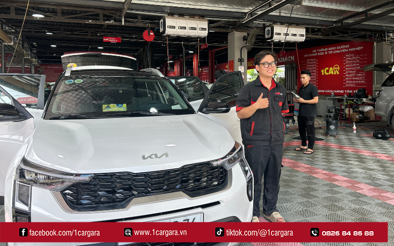 Rửa xe định kỳ tại 1CAR GARA giúp xe bền đẹp lâu dài