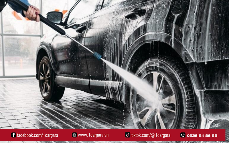 Rửa xe tại 1CAR GARA – sạch đẹp, bảo vệ toàn diện
