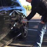 Xe bị móp dễ xảy ra dù bạn lái xe cẩn thận