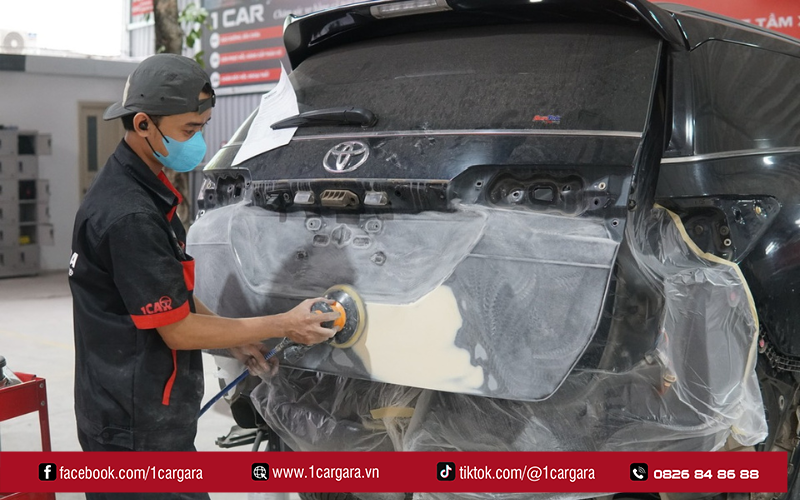 Sửa móp xe ô tô