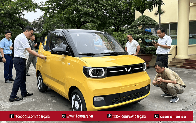 Wuling HongGuang Mini EV là xe điện mini bán chạy