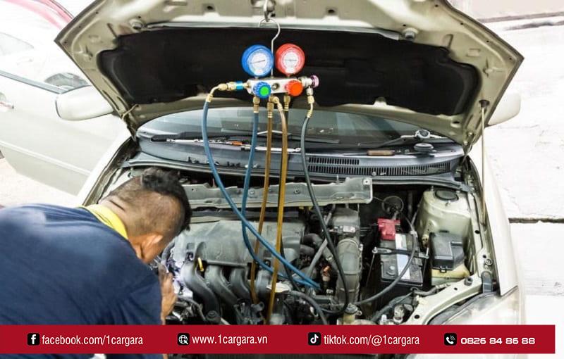 1CARGARA sửa điều hòa ô tô uy tín, bảo hành lâu dài
