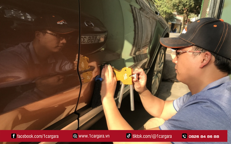 1CARGARA cung cấp dụng cụ sửa vết lõm ô tô uy tín