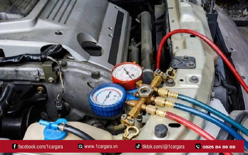 Hệ thống điện lạnh ô tô hỏng thường do rò rỉ gas lạnh