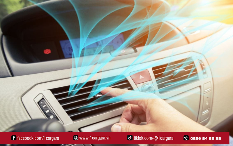 Máy lạnh xe hơi tạo không khí mát bằng cơ chế lạnh