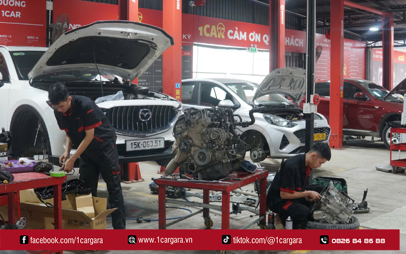 Thiết bị sửa chữa ô tô là giải pháp tối ưu cho gara chuyên nghiệp
