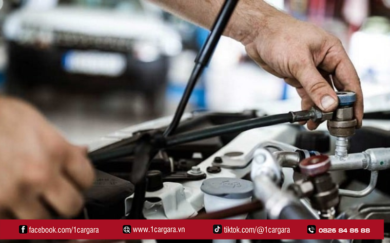 Quy trình sửa điều hòa ô tô tuân thủ tiêu chuẩn chuyên nghiệp