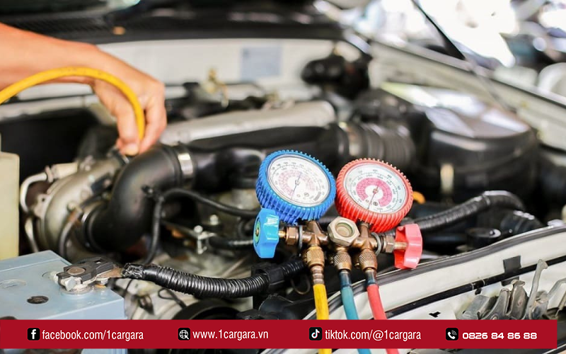 Lốc lạnh ô tô hỏng thường do rò rỉ gas, mòn bạc đạn