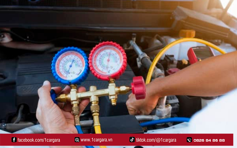 Sửa máy lạnh xe ô tô – Dịch vụ nhanh chóng, uy tín - 1CAR GARA Hệ thống sửa chữa và chăm sóc xe chuyên nghiệp