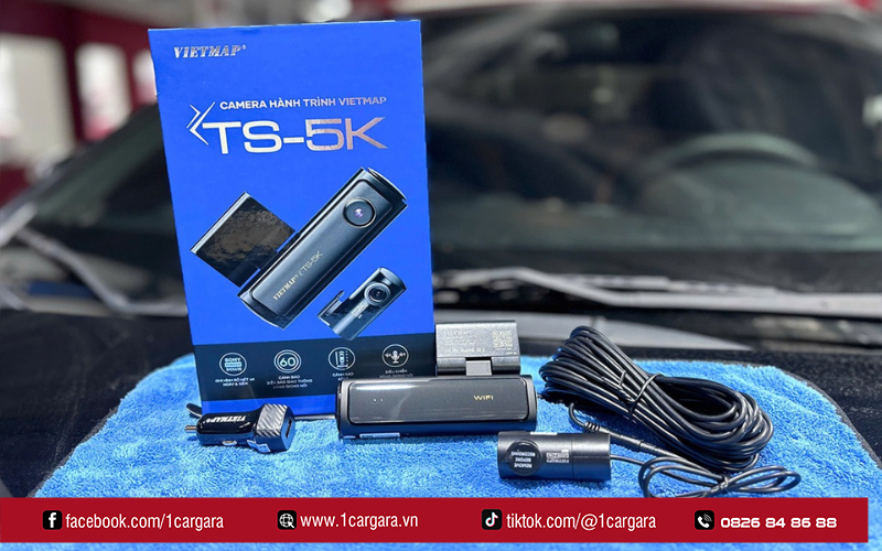 1CARGARA cung cấp camera hành trình Full HD, 2K, H.265 chất lượng