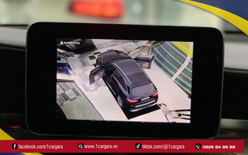 1CARGARA lắp camera 360 ô tô chuyên nghiệp, bảo hành dài hạn