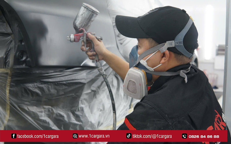 1CARGARA là địa chỉ sơn dặm ô tô uy tín, giá tốt tại TPHCM