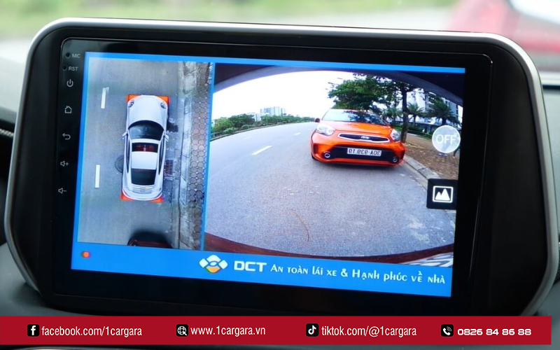Quy trình lắp đặt camera 360 tại 1CARGARA chuyên nghiệp, nhanh chóng