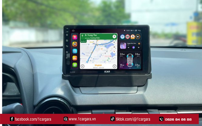 Lắp màn hình ô tô giá rẻ TPHCM giúp lái xe tiện lợi hơn