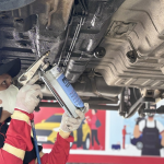 Phủ gầm ô tô giúp chống rỉ sét, giảm ồn