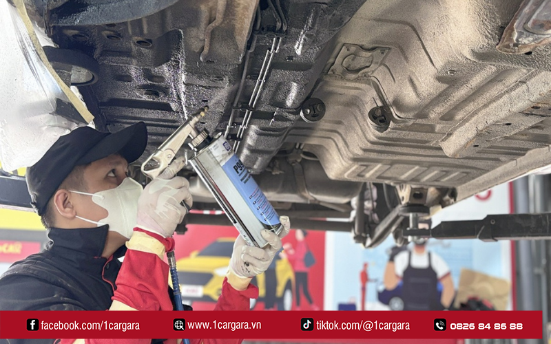 Phủ gầm ô tô giúp chống rỉ sét, giảm ồn