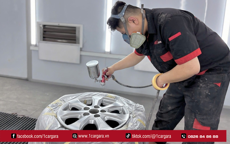 Phục hồi mâm xe ô tô giúp “dế cưng” luôn như mới