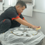 Giá sơn mâm xe ô tô tại 1CARGARA luôn cạnh tranh, minh bạch