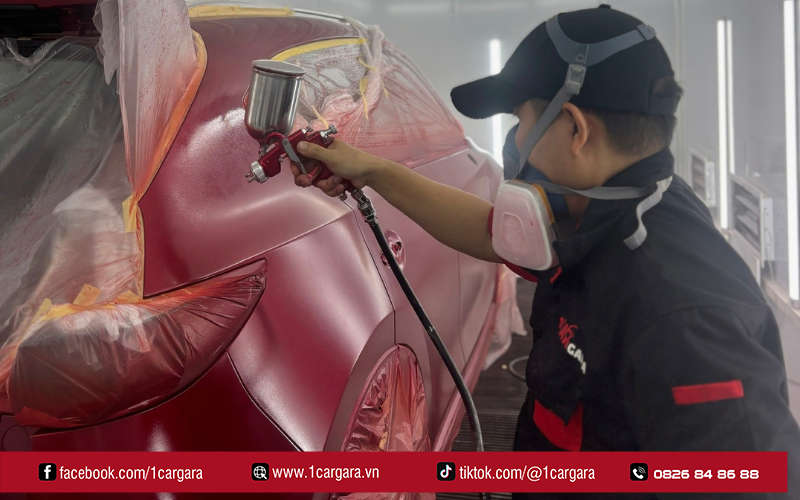 Dịch vụ sơn xe ô tô TPHCM mang đến chất lượng vượt trội