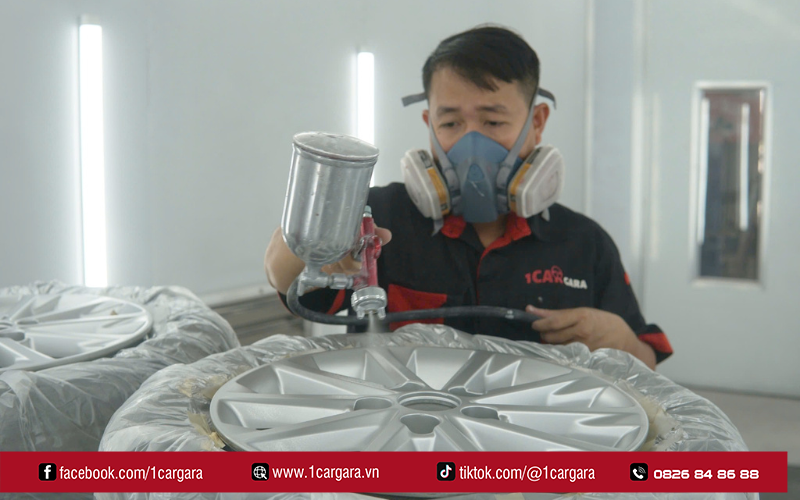 Xử lý vết xước mâm ô tô chuyên nghiệp, khắc phục nhanh chóng