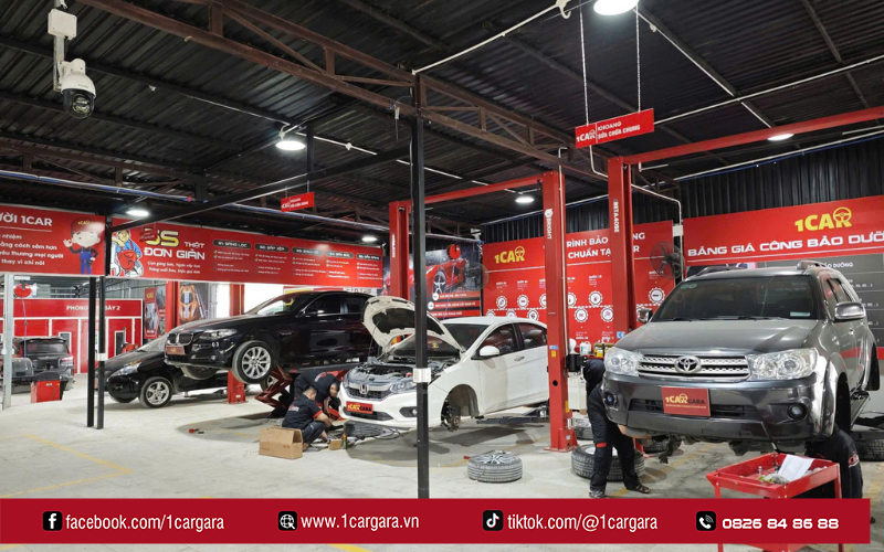 Dịch vụ thay bugi ô tô tại 1CARGARA nhanh chóng, chuyên nghiệp
