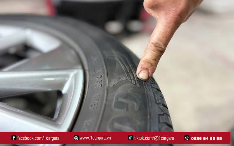 Vá lốp kịp thời giúp đảm bảo an toàn khi lái