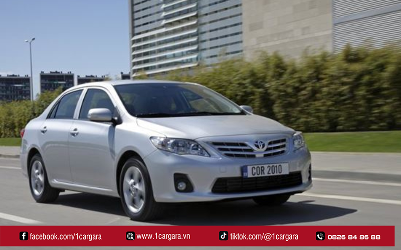 Toyota Altis 2010 nổi bật với thiết kế bền bỉ và tiết kiệm nhiên liệu