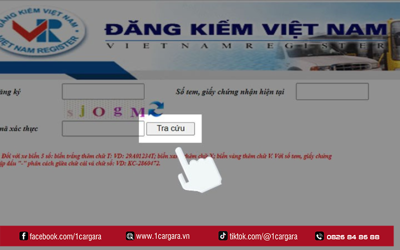 Tra cứu biển số xe ô tô giúp xác định thông tin xe không cần tem