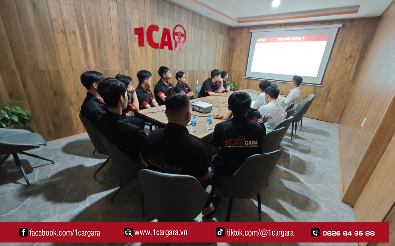 1CAR GARA Thủ Đức quyết tâm vượt 110% mục tiêu tháng 4