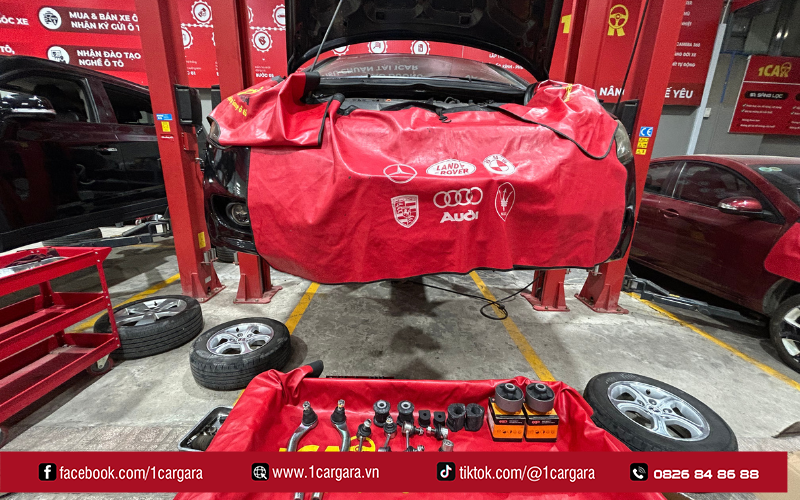 Ngoài trạm sạc, 1CAR GARA còn kiểm tra pin, hệ thống điện