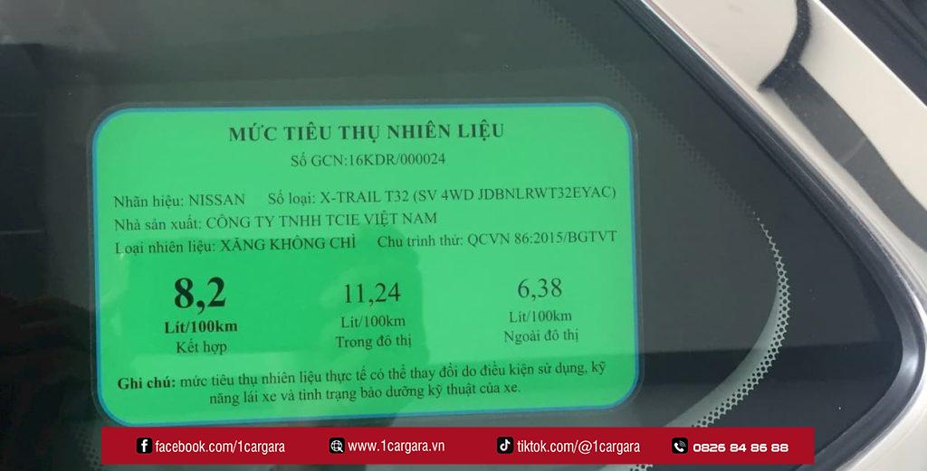 định mức xe ô tô