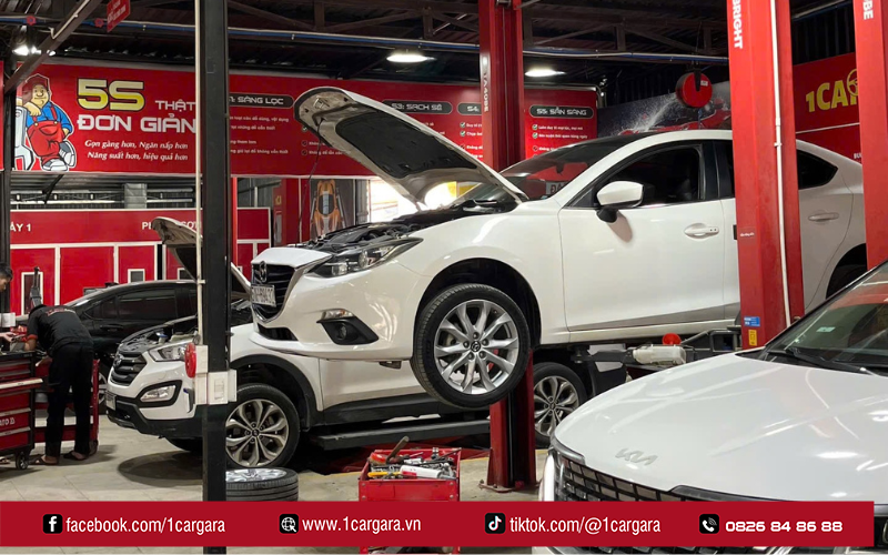 Xe rung lắc mạnh, chảy dầu giảm xóc, lái kém ổn định