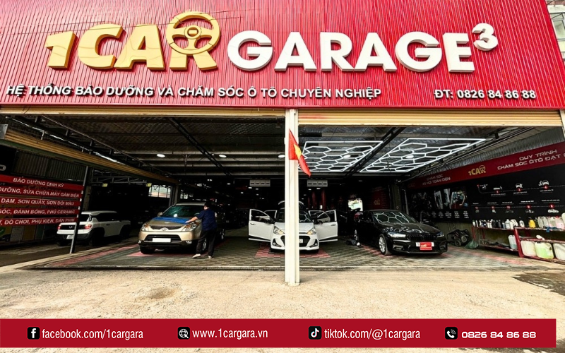 Thay lọc gió ô tô tại 1CAR GARA đảm bảo chất lượng, kỹ thuật chuẩn