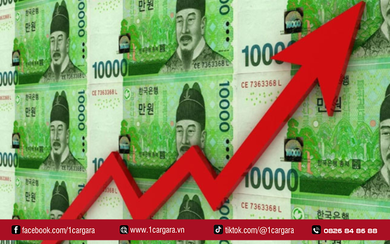 Năm 2026, 10.000 Won khoảng 185.000–195.000 đồng Việt