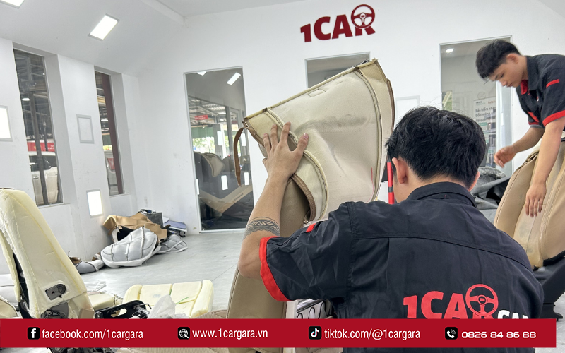 Giá bọc ghế da ô tô 5 chỗ tùy chất liệu, từ vài triệu