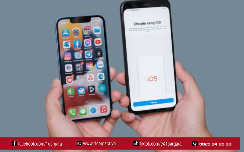 Có thể dùng iCloud, máy tính hoặc phần mềm để chuyển dữ liệu