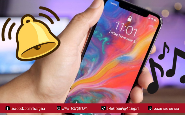 Cài nhạc chuông iPhone 12 Pro Max qua Cài đặt nhanh