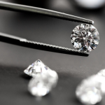 Kim cương được cấu tạo từ cacbon tinh khiết dạng mạng tinh thể