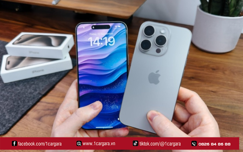 iPhone 15 Pro Max có bốn màu titan chính thức