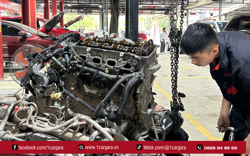 1CAR GARA chẩn đoán chính xác, xử lý tận gốc nguyên nhân khói trắng