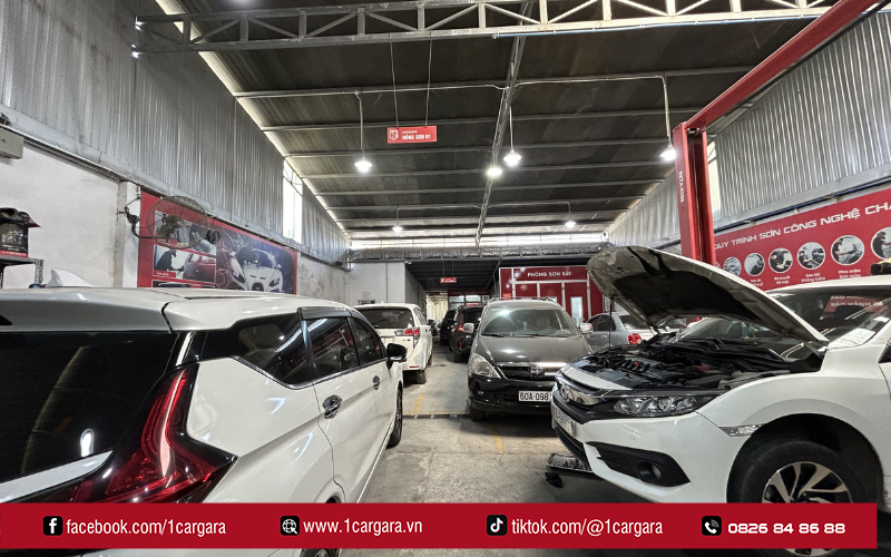 Kiểm tra lốc lạnh tại 1CAR GARA giúp xe bền hơn
