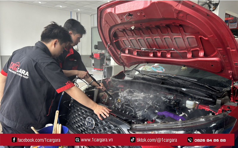 Vệ sinh chuyên sâu làm sạch kỹ, bảo vệ xe toàn diện