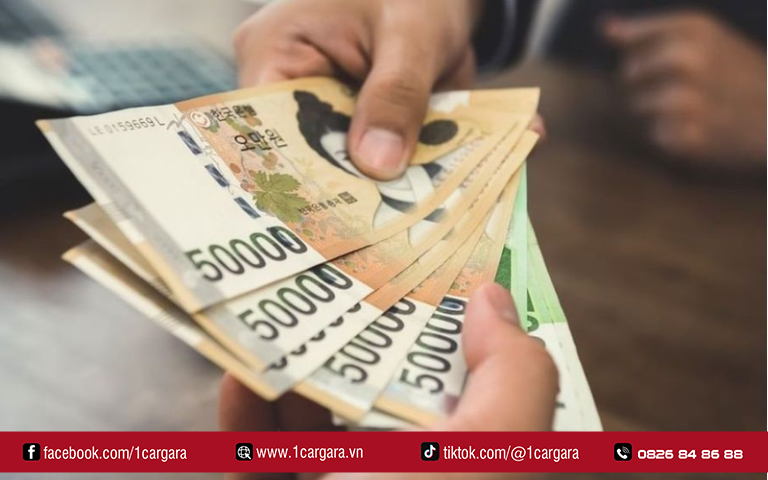 Tờ 50.000 Won nổi bật với nhiều yếu tố bảo an.
