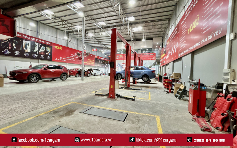 1CAR GARA kiểm tra điều hòa ô tô nhanh, chính xác, chuyên nghiệp